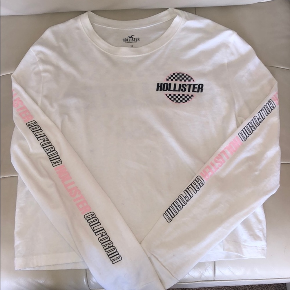 Hollister cropped long sleeve